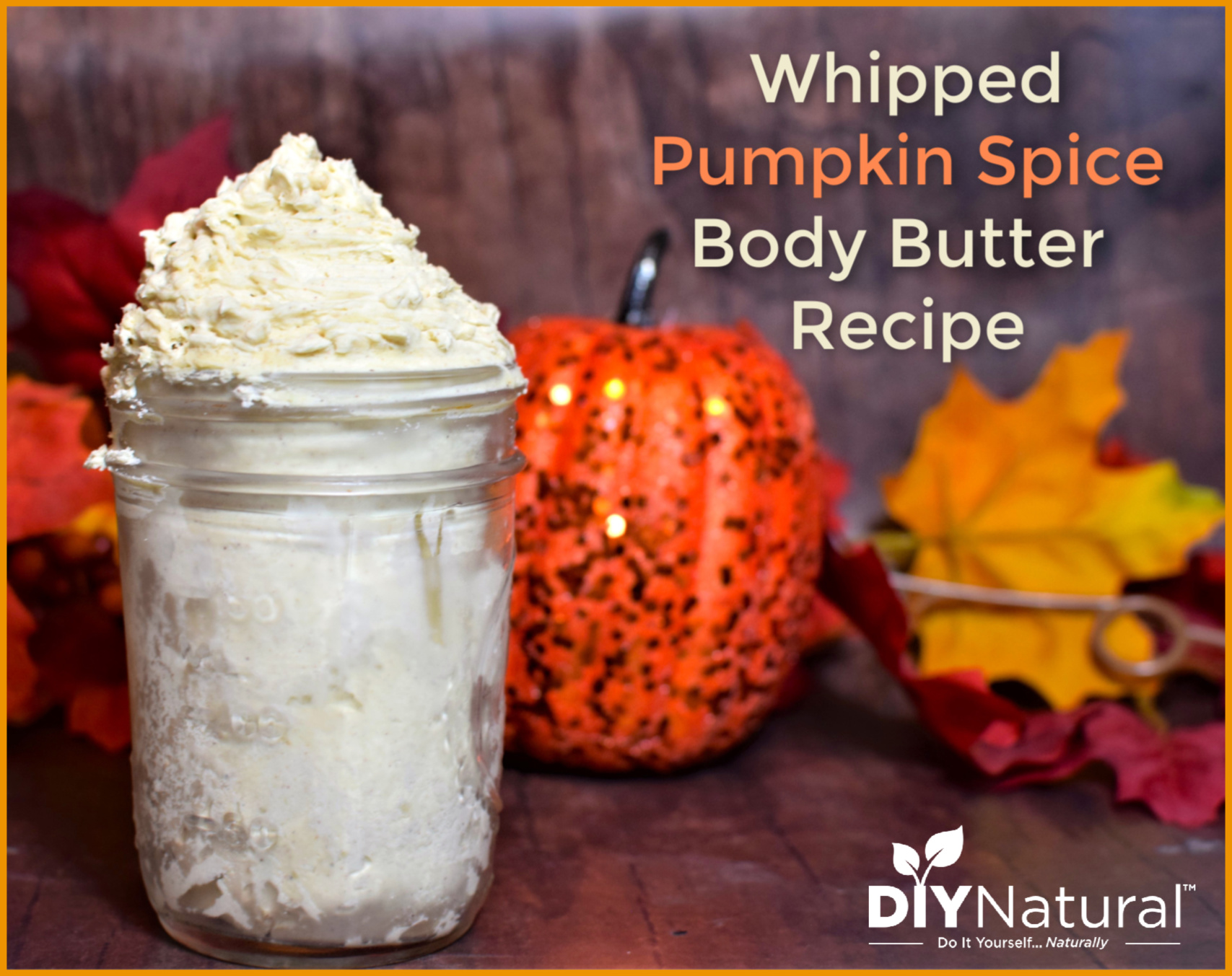 Banish Winter Dryness: DIY Pumpkin Spice Whipped Body Butter